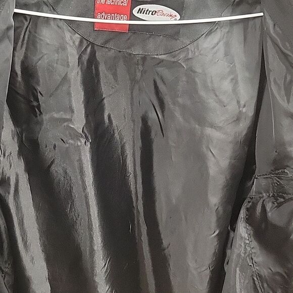 NITRO RACING MOTORCYCLE JACKET fleece/poly SIZE SM - Picture 8 of 8